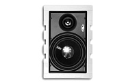 Current Audio WS651FL Акустика 6,5" в стены двухполосная , 40Гц-20кГц, 5-125 Ватт, 8, 6 или 4 Ом, материал вуфера - прессованный углеводород, твитера - алюминий, FastLoc (комплект 2 шт. - 1 место)