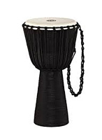 MEINL HDJ3-M африканский джембе Medium (10" х 20"), цвет - черный, мембрана - кожа козла