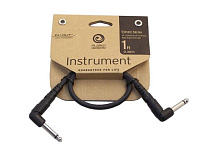 PLANET WAVES PW-CGTPRA-01 кабель распаянный инструментальный для соединения педалей, джек угл.-джек угл. 0,30 метра