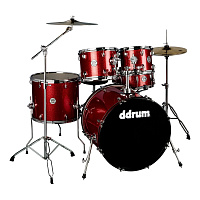 DDRUM D2 522 RSP  ударная установка, цвет Red Sparkle, 10"-12"-16"-22"-14"х6.5"