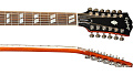 EPIPHONE Hummingbird 12-String Aged Cherry Sunburst электроакустическая 12-струнная гитара, цвет санбёрст