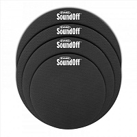 EVANS SO-2346 набор Sound Off накладок на ударную установку (томы 12",13",16", и малый 14")