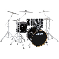 DDRUM DM B 522 MB  ударная установка,10"-12"-16"-22"-13"х7" (без Hardware), цвет Black Wrap 