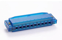 HOHNER Translucent Blue (M1110B)  губная гармоника детская, цвет прозрачный синий