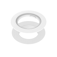 Kondator 935-PMA68W Адаптер для установки встраиваемой розетки Powerdot 935-PM60x в более крупное отверстие (80 мм), цвет белый