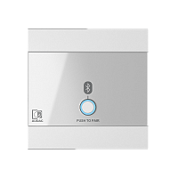 AUDAC WP220/W Панель удаленного Bluetooth-приемника, универсальная. Цвет белый