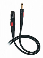 Die HARD DH220LU5 Кабель микрофонный стереоджек 6.3 мм - XLR3-мама, бескислородная медь, длина 5 метров, цвет черный