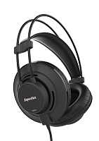 Superlux HD672 Black полуоткрытые наушники с силиконовыми амбушюрами, цвет черный