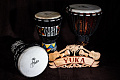 YUKA DJWT06-12  джембе, веревочная настройка, размер: 6"(15см) х12"(30см), материал - дерево, мембрана - натуральная кожа