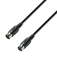Adam Hall K3 MIDI 0300 BLK MIDI-кабель, длина 3 метра 