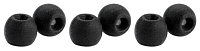 COMPLY Ts-100 BLK-LG 3pr серия Comfort, 3 пары амбюшур для наушников, размер L большой, цвет черный, материал - полиуретановая пена и термопластичный эластомер
