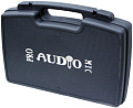 PROAUDIO DWS-807PT радиосистема с двумя петличными микрофонами, UHF, 16 каналов, IR настройка канала, пластиковый кейс