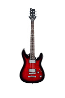 Framus DIABLO SUPREME BU BKSBT  электрогитара с чехлом, HH, T-o-M, цвет красный бёрст