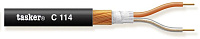 Tasker C114-BLACK  микрофонный кабель OFC 2х0.25 кв.мм