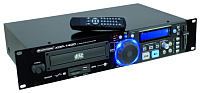 Omnitronic XDP-1400 Single CD/MP3/SD/USB player Профессиональный CD/MP3/SD/USB плеер