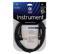 PLANET WAVES PW-GRA-10 кабель распаянный инструментальный, джек-угл. джек 3,05 метра