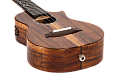 FLIGHT SPIRIT CONCERT EQ-A  укулеле концерт с активным звукоснимателем, массив акации, чехол
