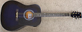 VGS D1 Dreadnought Blueburst гитара акустическая, цвет синий санбёрст