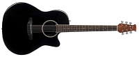 APPLAUSE AB24AII-5 Balladeer Mid Cutaway Black акустическая гитара