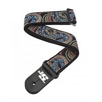 PLANET WAVES 50JS04 гитарный ремень без наплечника, именная серия J.Satriani, 50мм. рисунок Snakes Mosaic