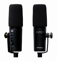 PreSonus REVELATOR Dynamic USB-микрофон с DSP, до 24 бит/96 кГц, выход на наушники, USB-C, настольная стойка