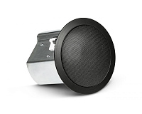 JBL CONTROL 14C/T-BK Двухполосный 4" коаксиальный потолочный громкоговоритель 74–20000Гц 25Вт 70В/100В и 8Ом (30Вт), чёрный