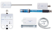 Pasco PS-3301  Комплект беспроводных датчиков PASCO. Стартовый. Состоит из Pasco PS-3201, Pasco PS-3204, Pasco PS-3202,  Pasco PS-3203