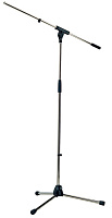 K&M 21060-300-87 Soft Touch микрофонная стойка 'журавль', металлические узлы, высота 925-1630 мм, длина журавля 805 мм, цвет серый