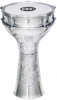 MEINL HE-113 дарбука, алюминий, 7 1/4” x 13 1/3”, ручная ковка рисунка, настроечный ключ в комплекте