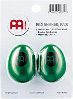 MEINL ES2-GREEN шейкер-яйцо (пара), цвет зеленый, материал - пластик