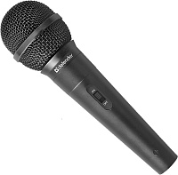 Defender MIC-130 Микрофон динамический для караоке черный, кабель 5 м