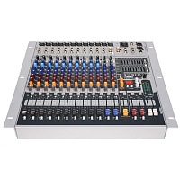 Peavey XR 1212 12-канальный рэковый активный микшерный пульт с графическим эквалайзером и процессором эффектов, RMS (стерео, 4 Ом) 500 Вт