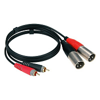 ROXTONE RACC190/1.5   Аудио-кабель , (2 x RCA - 2 x XLR male 3P), 1.5 м