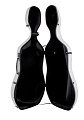 GEWA Air White/Black Кейс для виолончели, термопласт, кодовый замок, цвет белый