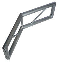Truss-Master P30-V-135-2 Стыковочный узел для двух модулей, плоской конфигурации, вид вертикальный, угол 135°, диаметр и толщина стенки трубок: основа - 50x2.0 мм, распорки - 16x2.0 мм