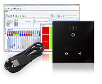 Sunlite Stick-GU2  компактный сенсорный dmx контроллер для архитектурного освещения, цвет черный