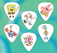 SPONGEBOB SBP-CHARH Heavy gauge 6 шт. /6 дизайнов