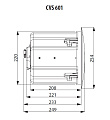 Tannoy CVS 601-BK потолочный громкоговоритель,  цвет черный
