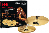 MEINL HCS-1418 комплект тарелок HH-14", Crash-Ride-18" - Medium, сплав латунь MS63 (медь 63%, цинк 37%)