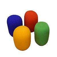 NordFolk NWS Color Set набор цветных поролоновых ветрозащит, цвета: зеленый, синий, красный, желтый