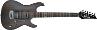 IBANEZ GIO GSA60-WNF WALNUT FLAT 6-струнная электрогитара, цвет ореховый матовый
