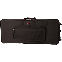 GATOR GK-61-SLIM кейс с жесткой рамкой для клавиш, тонкий, 61 клавиша, с колесами