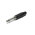 AMPHENOL ACPM-GB  1/4” (6.35 мм) моноджек, металлический корпус, цвет черный