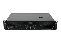 OMNITRONIC XPA-2700  2-канальный усилитель мощности со встроенным лимитером. Выходная мощность 2х1350 Вт/4 Ом; 2х1080 Вт/8 Ом
