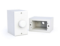 CVGAUDIO VRL-M  Короб для накладной установки регуляторов громкости серии VRL, белый