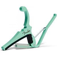 KYSER KGEFSGA каподастр для электрогитары, Fender Surf Green, зеленый