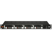 WARM AUDIO WA-412 4-канальный дискретный микрофонный предусилитель/инструментальный DI, усиление 65 дБ, трансформатор Altran