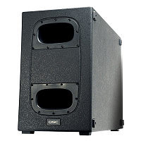 QSC KS212C  Активный кардиоидный сабвуфер 2 x 12", 3600 Вт, 39 - 118 Гц, 132 дБ, штанга SP-36 