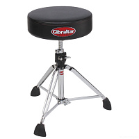 GIBRALTAR 9608 Drum Throne Round Vinyl Seat стул для барабанщика, круглое сиденье