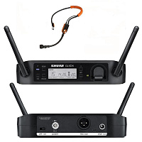 SHURE GLXD14E/SM31 цифровая радиосистема с головным микрофоном SM31FH, 2.4 GHz